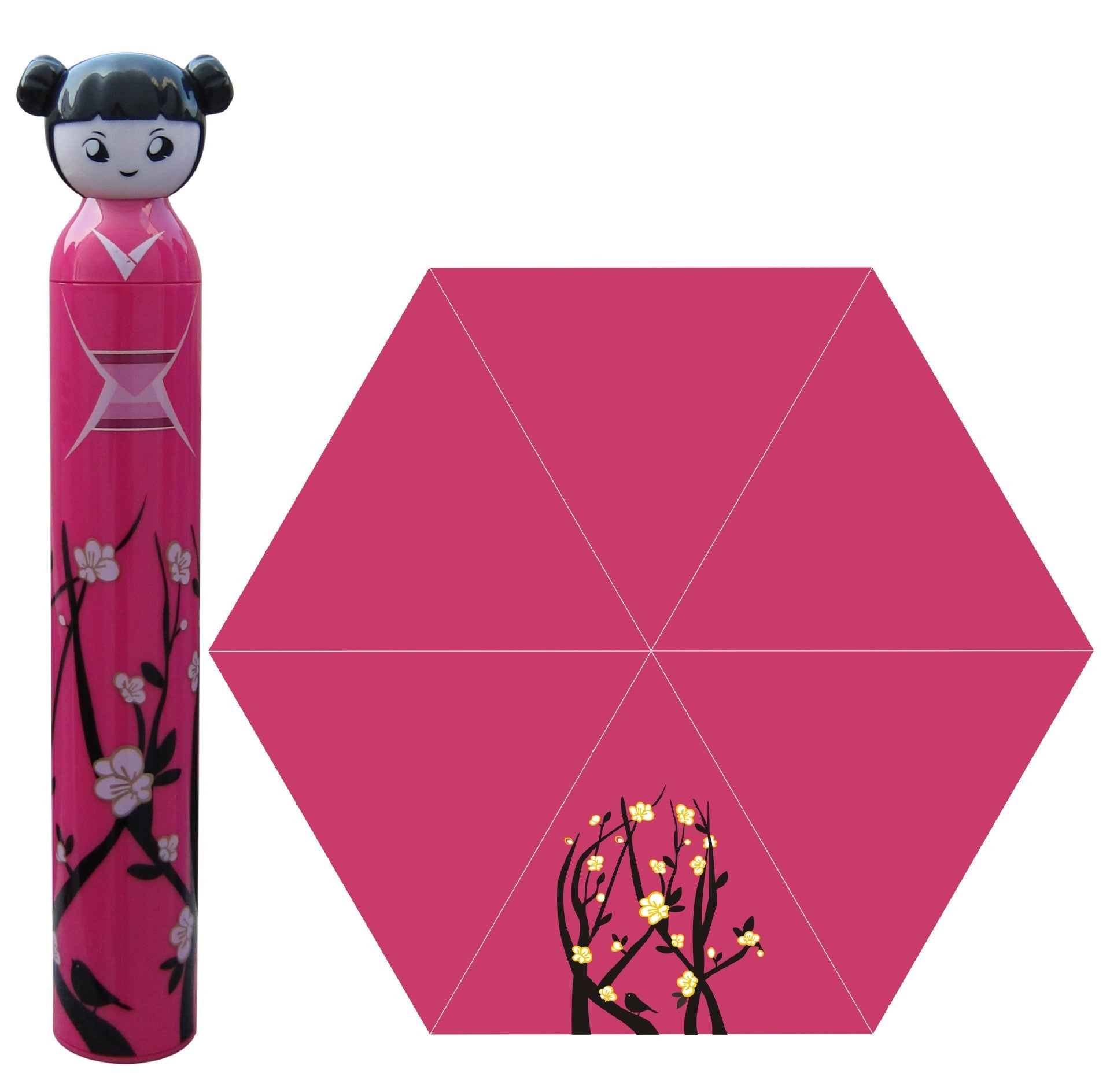 Fashion Doll UV Umbrella - Bellarte Enchanté Fashion Doll UV Umbrella